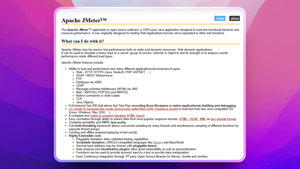 image of Apache JMeter