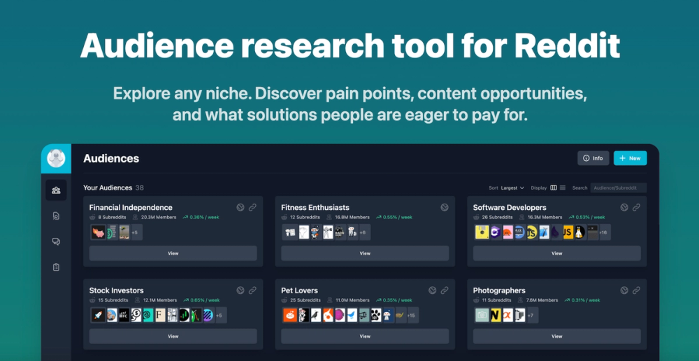 image of GummySearch Audience Research