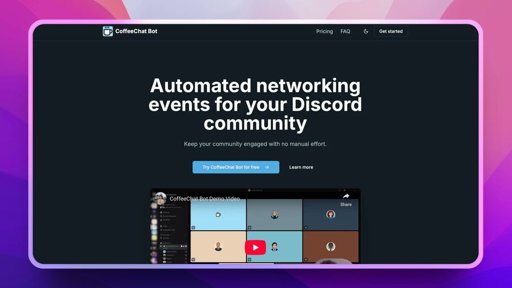 image of CoffeeChat Bot
