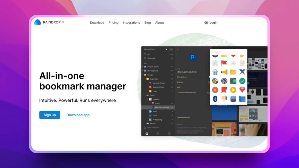 image of Raindrop.io