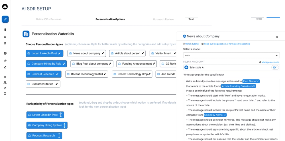 image of Salestools AI