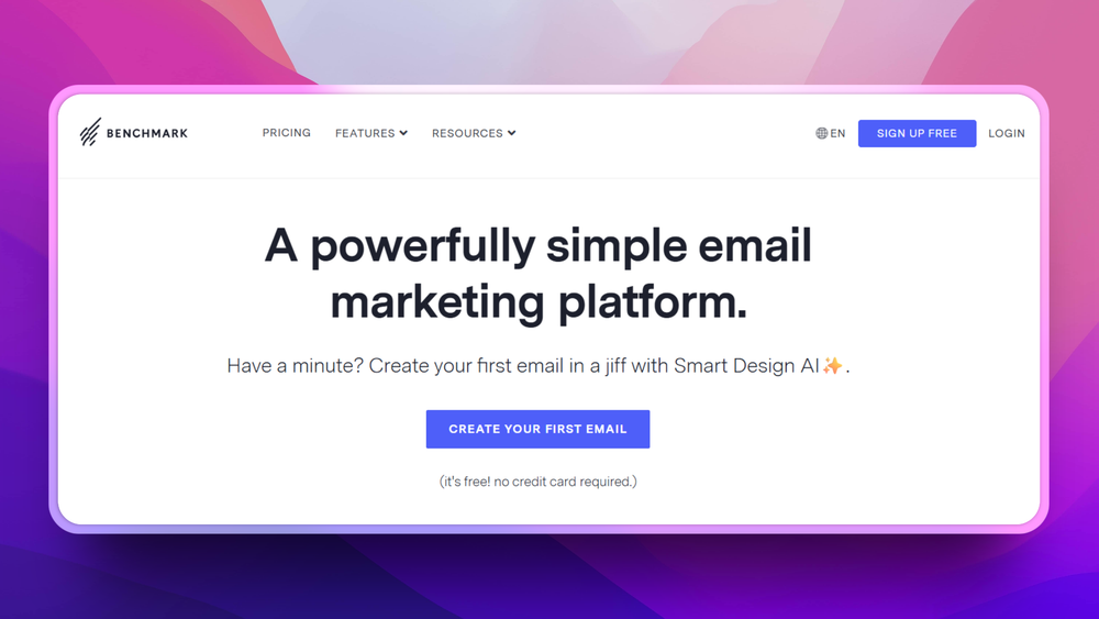 image of Benchmark Email