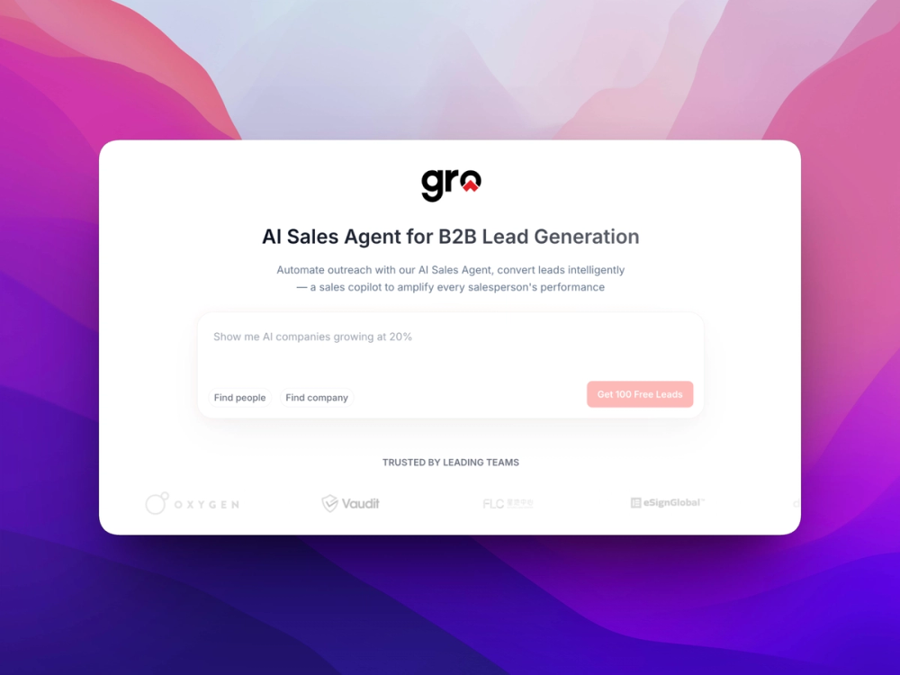 image of Gro image of Gro