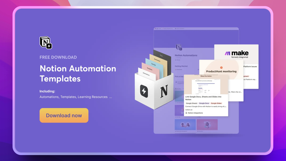 image of Notion Automation Hub