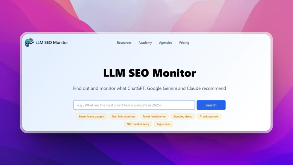 image of LLM SEO Monitor