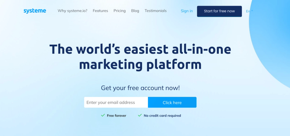 image of Systeme.io