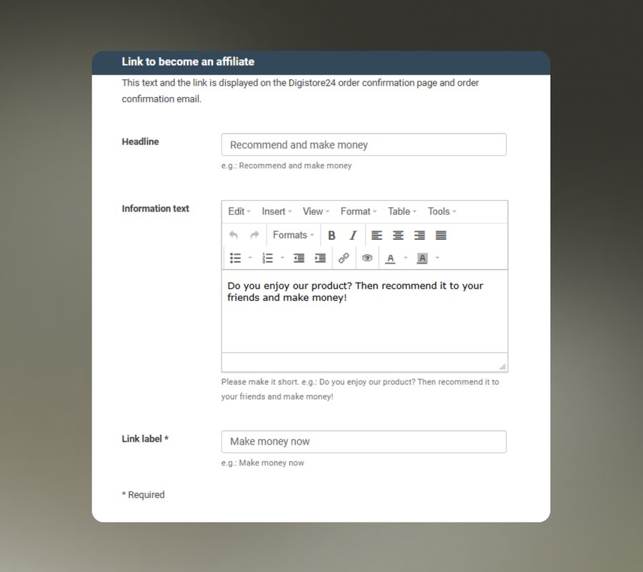 Turn Customers into Affiliates