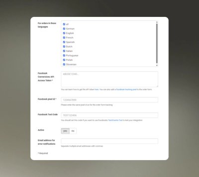 Google Analytics & Meta Pixel Integration