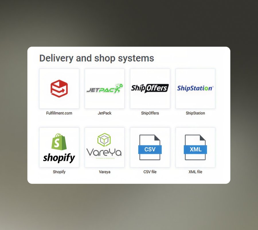 Shipping & Fulfillment Integrations