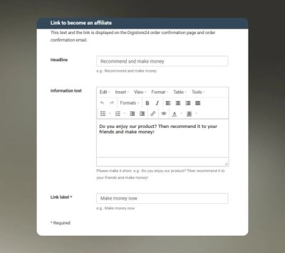 Customers-to-Affiliates