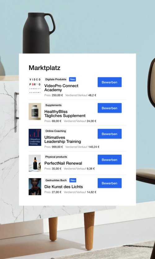 International affiliate marketplace