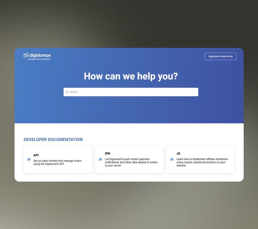 Developer API & IPN