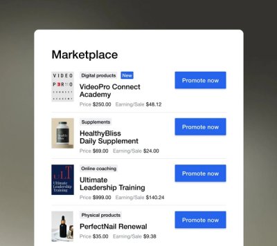 International Affiliate Marketplace