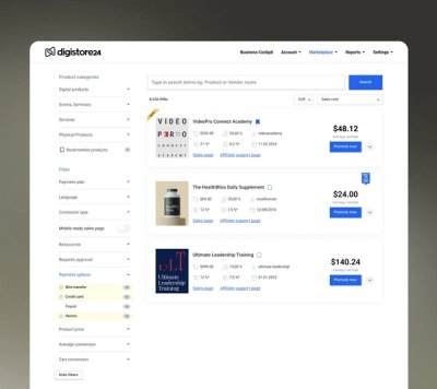 10,000+ Offers Across 44 Niches