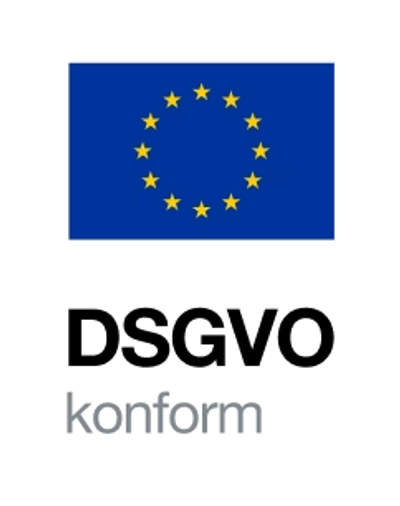 EU flag above "GDPR compliant" text.