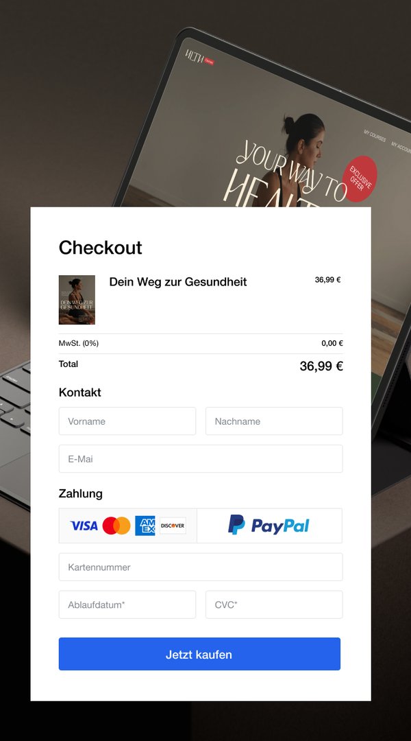 Earn more through high-converting order processes