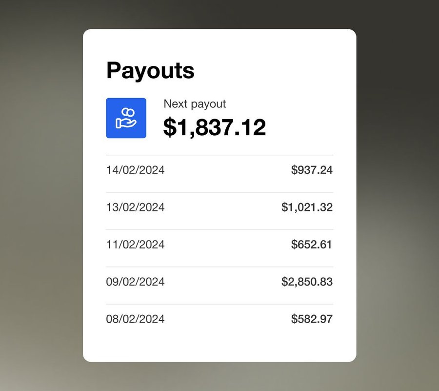 Up to 3x Weekly Payouts