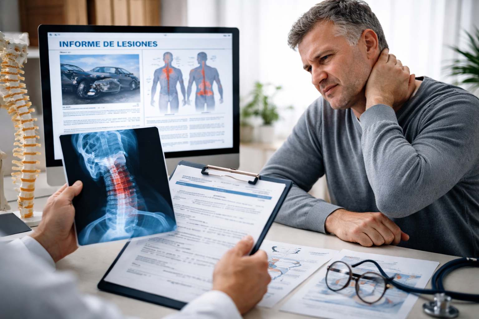 Valoración de lesiones corporales: por qué muchas indemnizaciones se cierran antes de tiempo