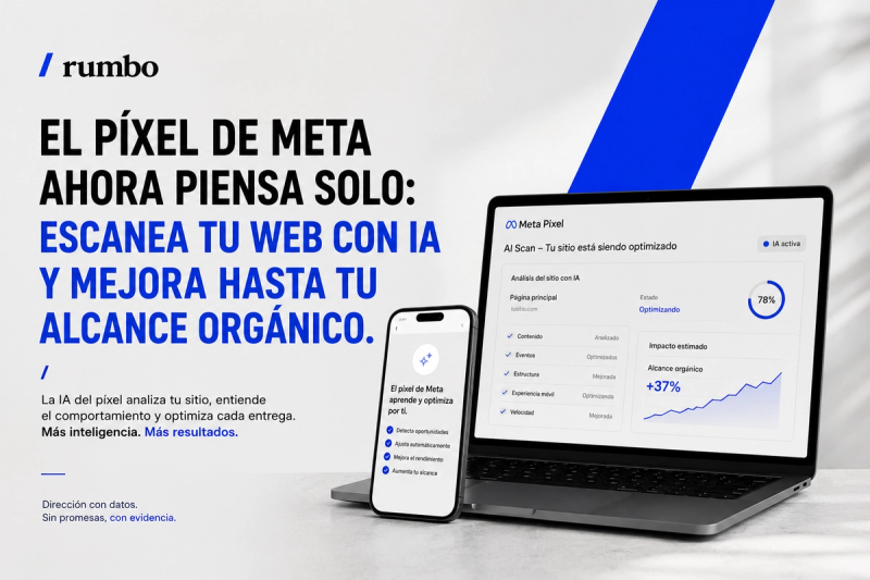 El Píxel de Meta Ahora Usa IA: Qué Cambió en 2026 | Rumbo