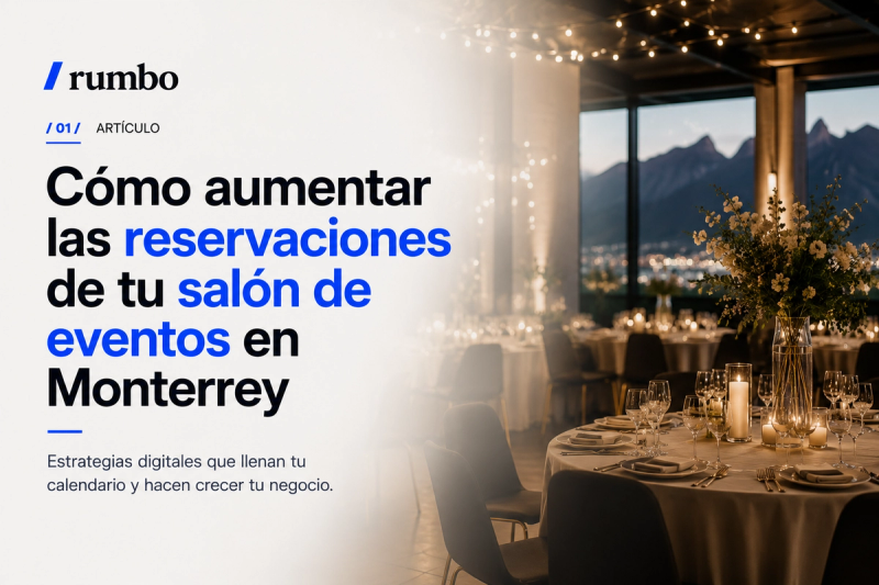 Marketing para salones de eventos en Monterrey