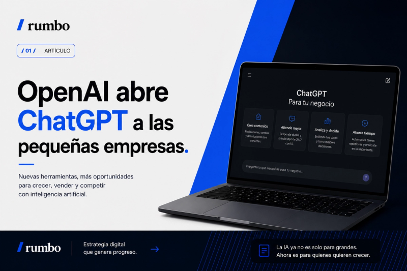 ChatGPT for Small Business Program.