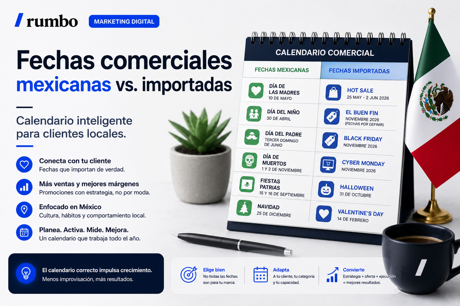 Fechas comerciales para publicidad
