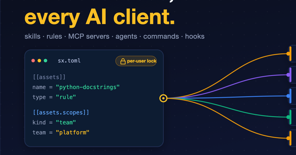 A package manager for AI assets (and why the lock file is per-user)
