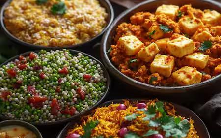high protein indian breakfast