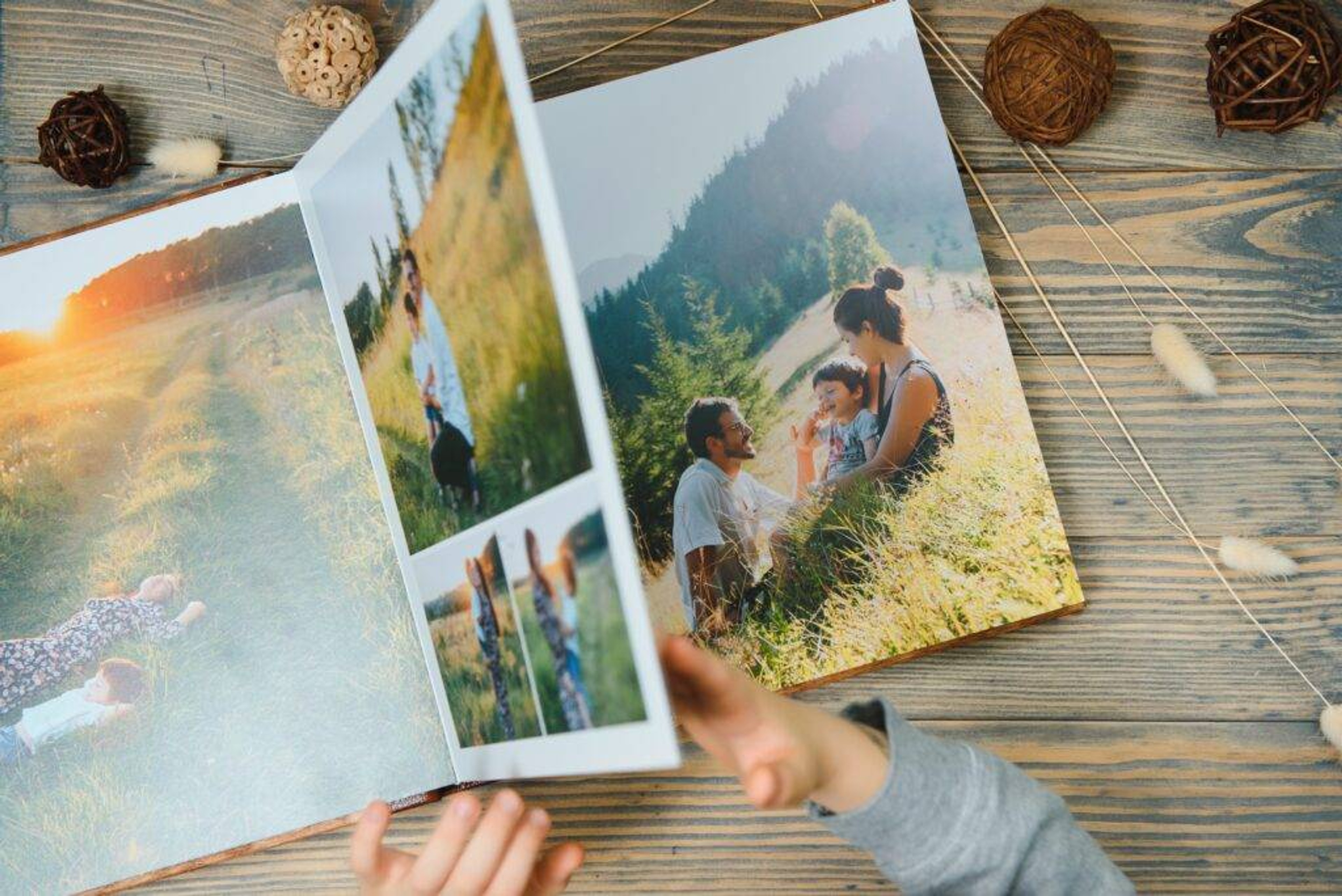 Personalized storybook album for Dad. 