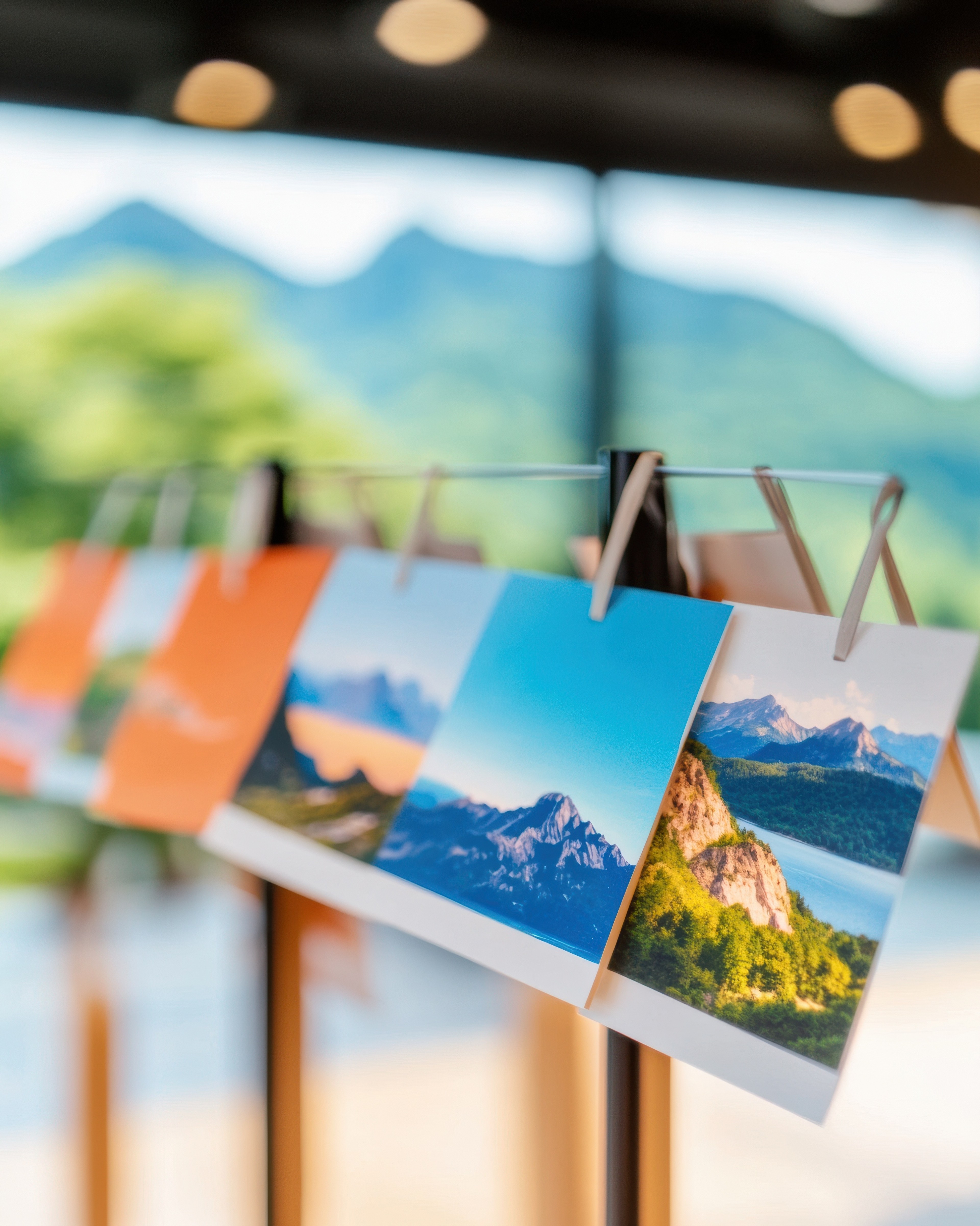 Branded summer postcards for the season