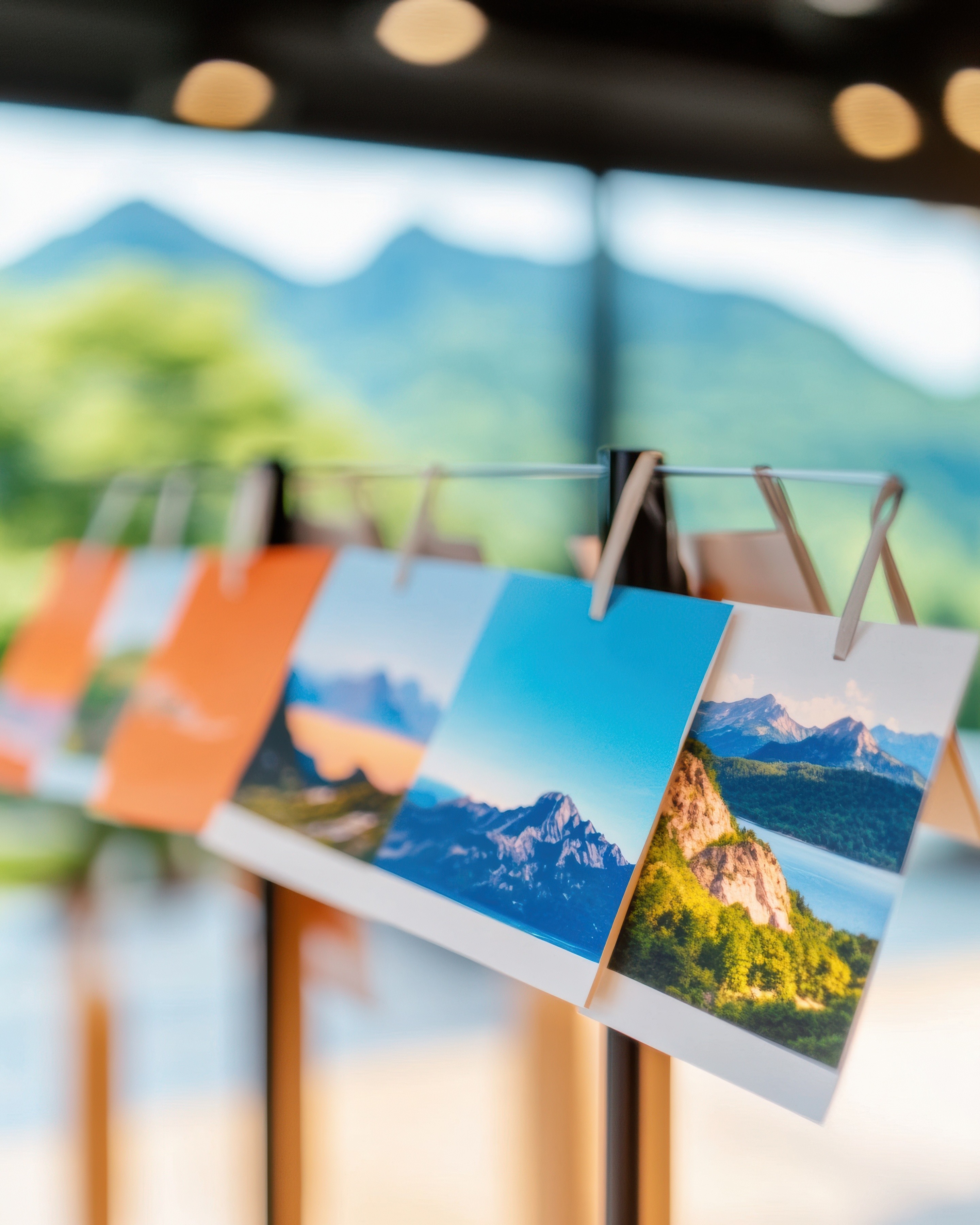 Branded summer postcards for the season
