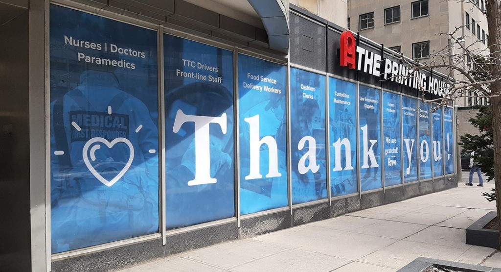 TPH Window Signage