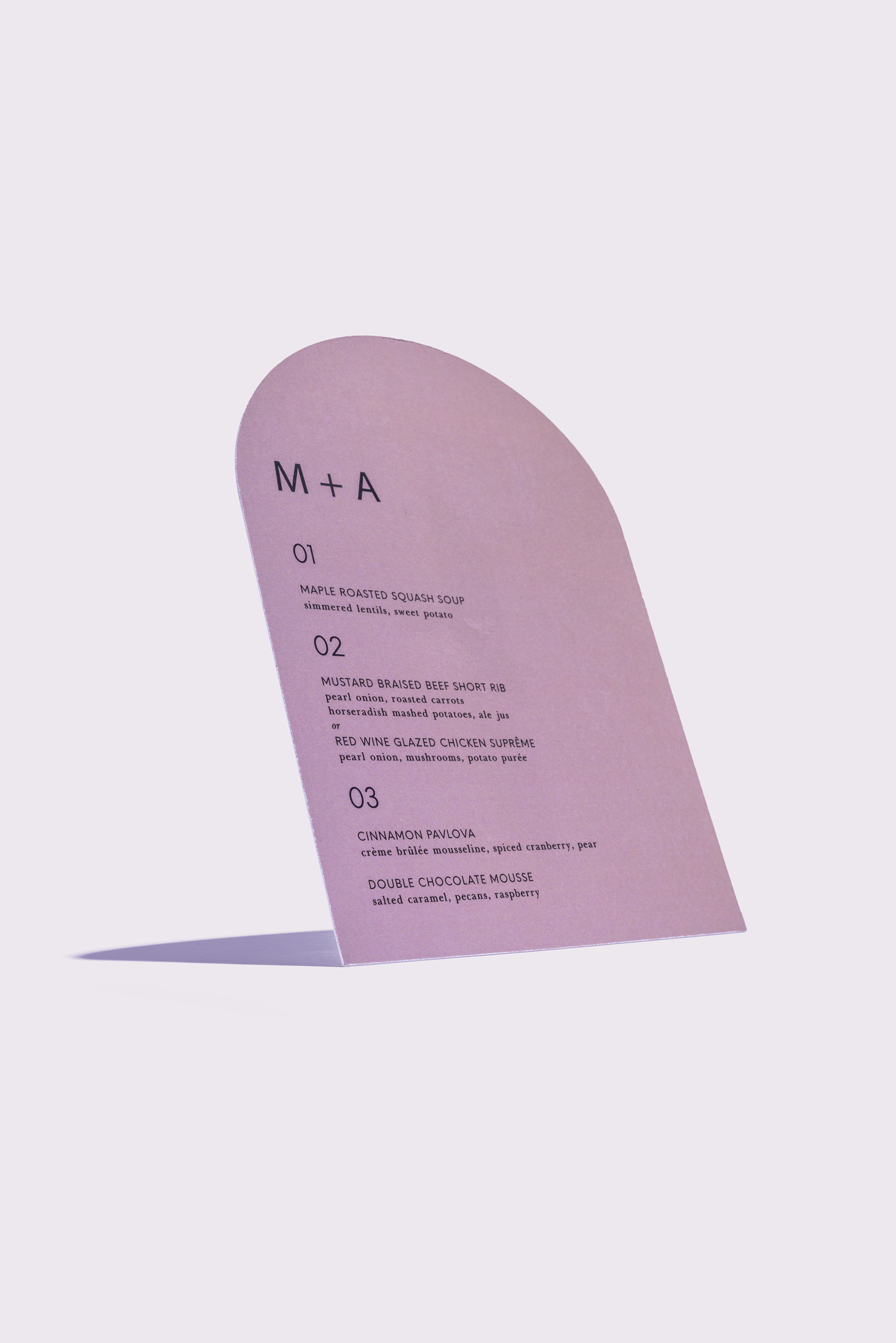 Menus