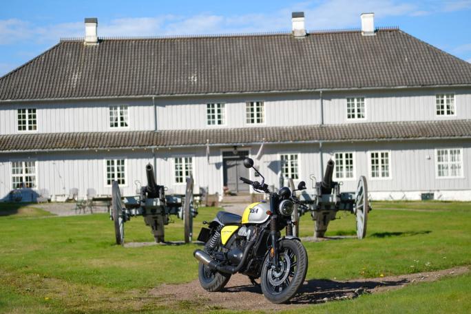 Historiske omgivelser på Eidsfoss hovedgård