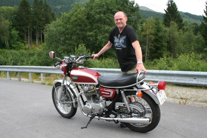 Yamahaen stod på et jorde i Colorado