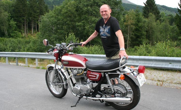Yamahaen stod på et jorde i Colorado