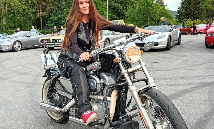 Lisas customiserte Sportster