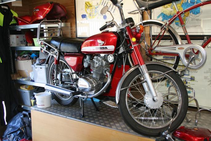 Honda CB100 var mange 16-åringers drøm på 70-tallet