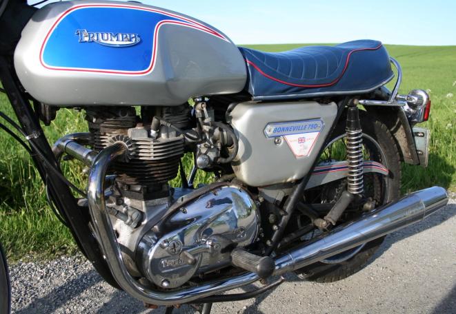 I 1973 kom T140 Bonneville med 750-motor