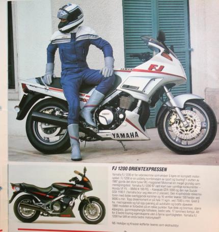 På 80-tallet ble kåpe standard på stadig flere motorsykler
