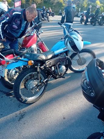 Suzukis off-roader TS250 er sjelden vare