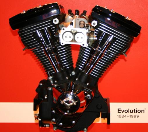 Evolution 1340 viste seg svært sterk og driftssikker, og var i produksjon fra 1984-1999