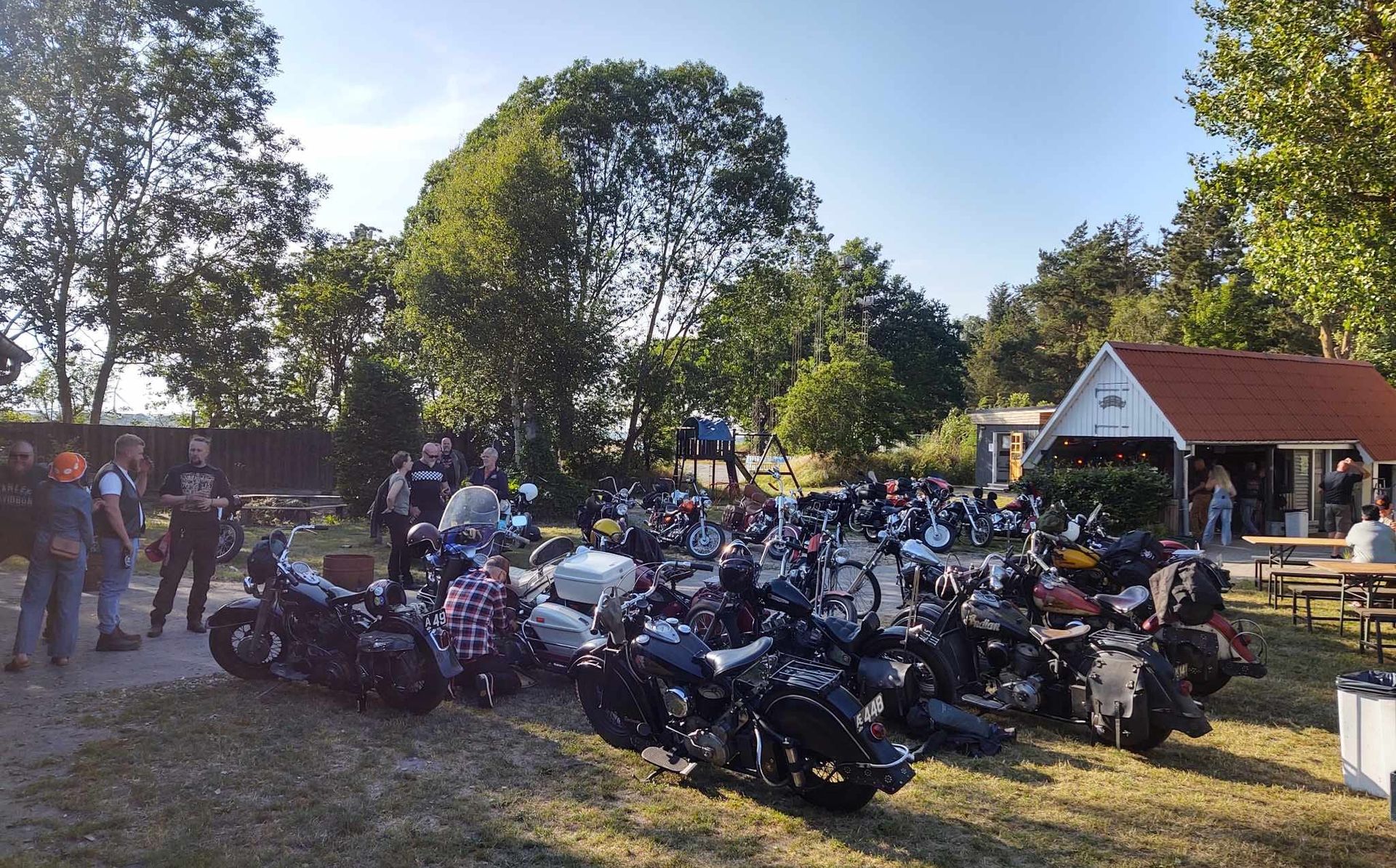Old Bike Meet i Mosten