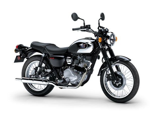 Meguro S1 markerer Kawasakis historiske røtter. Foto: Norsk Motor Import AS