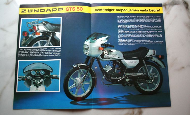 Fra Arkivet: Zundapp GTS 50 & KS50