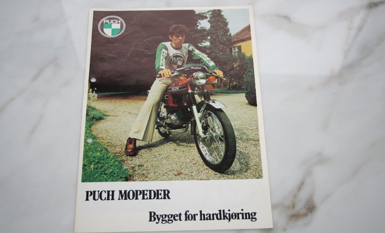 Fra Arkivet: PUCH mopeder, bygget for hardkjøring.