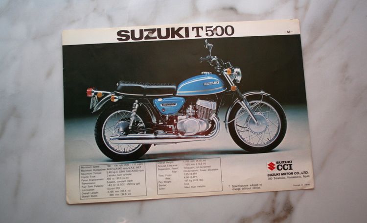Fra Arkivet: Suzuki T500 & GT550