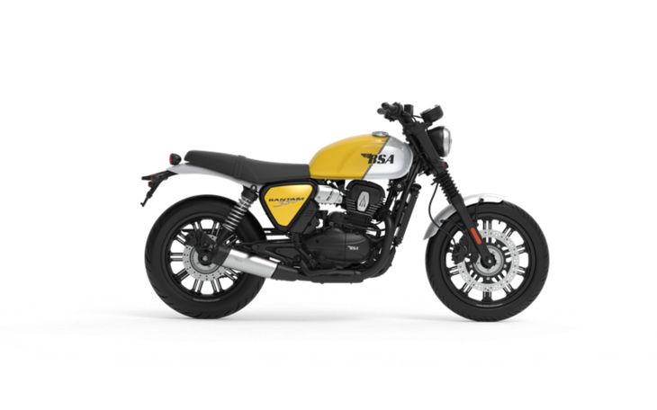 BSA tilbyr bl.a. 350 kubikkeren Bantam. Pris: 59.900,- Foto: Erling Sande AS