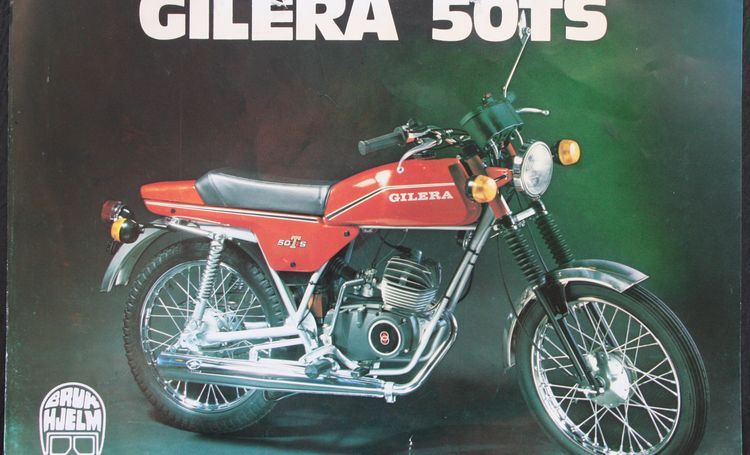 Fra Arkivet: Gilera 50TS