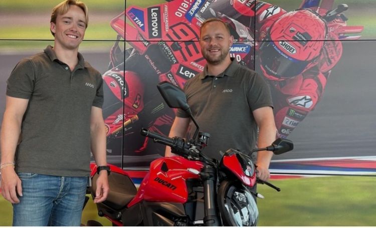 Ducati på plass hos MCO i Oslo
